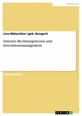 Internes Rechnungswesen und Investitionsmanagement