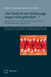 'Der Staat ist von Verfassungs wegen nicht gehindert...'