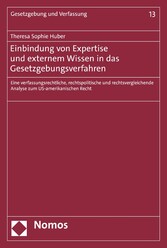 Einbindung von Expertise und externem Wissen in das Gesetzgebungsverfahren