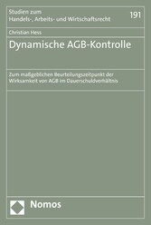 Dynamische AGB-Kontrolle