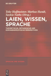 Laien, Wissen, Sprache