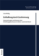 Enthaftung durch Zustimmung