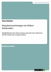 Regulationsstörungen im frühen Kindesalter