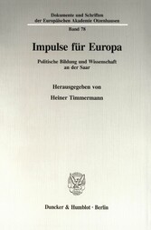 Impulse für Europa.