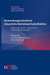 Anwendungsorientierte steuerliche Betriebswirtschaftslehre