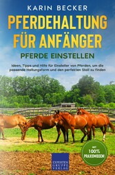 Pferdehaltung für Anfänger: Pferde Einstellen