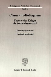 Clausewitz-Kolloquium.