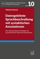 Datengeleitete Sprachbeschreibung mit syntaktischen Annotationen