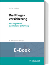 Die Pflegeversicherung (E-Book)