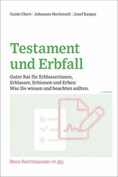 Testament und Erbfall