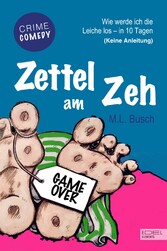 Zettel am Zeh