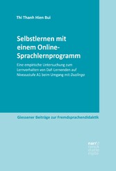 Selbstlernen mit einem Online-Sprachlernprogramm