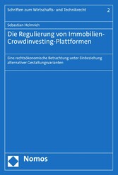 Die Regulierung von Immobilien-Crowdinvesting-Plattformen