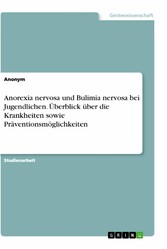 Anorexia nervosa und Bulimia nervosa bei Jugendlichen. Überblick über die Krankheiten sowie Präventionsmöglichkeiten