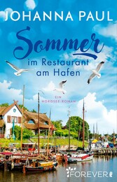 Sommer im Restaurant am Hafen