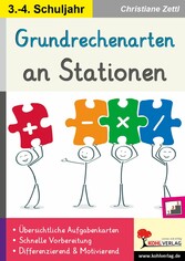 Grundrechenarten an Stationen / Klasse 3-4