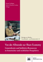 Von der Allmende zur Share Economy