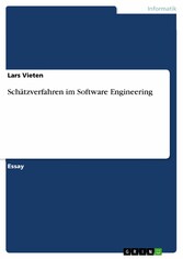 Schätzverfahren im Software Engineering