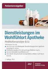 Dienstleistungen im Wohlfühlort Apotheke