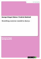 Modelling extreme rainfall in Kenya