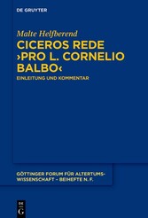 Ciceros Rede ?Pro L. Cornelio Balbo?