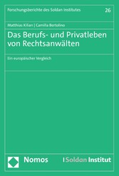 Das Berufs- und Privatleben von Rechtsanwälten