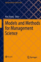 Models and Methods for Management Science