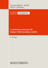 Landesbauordnung für Baden-Württemberg - LBO