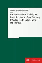 The transfer of the Dual Higher Education Concept from Germany to Serbia