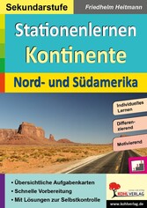 Stationenlernen Kontinente / Nord- und Südamerika