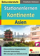 Stationenlernen Kontinente / Asien