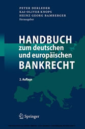 Handbuch zum deutschen und europäischen Bankrecht