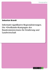 Informativ-signifikative Regionalisierungen. Die #Dorfkinder-Kampagne des Bundesministeriums für Ernährung und Landwirtschaft