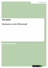 Mediation in der Wirtschaft