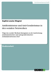 Antifeminismus und Anti-Genderismus in den sozialen Netzwerken