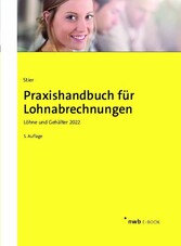 Praxishandbuch für Lohnabrechnungen