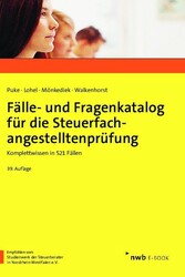 Fälle- und Fragenkatalog für die Steuerfachangestelltenprüfung