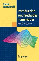 Introduction aux méthodes numériques