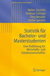 Statistik für Bachelor- und Masterstudenten