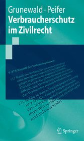 Verbraucherschutz im Zivilrecht