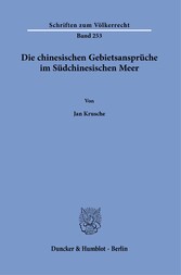 Die chinesischen Gebietsansprüche im Südchinesischen Meer.