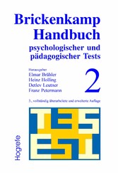 Brickenkamp Handbuch psychologischer und pädagogischer Tests