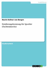 Ernährungsberatung für Sportler (Fachtrainer/in)