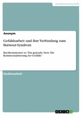 Gefühlsarbeit und ihre Verbindung zum Burnout-Syndrom