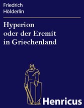 Hyperion oder der Eremit in Griechenland