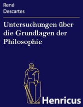 Untersuchungen über die Grundlagen der Philosophie