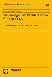 Neuerungen im Rechtsrahmen für den ÖPNV