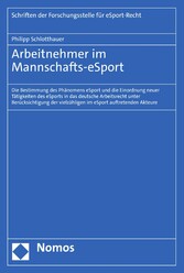 Arbeitnehmer im Mannschafts-eSport