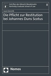 Die Pflicht zur Restitution bei Johannes Duns Scotus