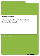 Stakeholderanalyse am Beispiel von Borussia Dortmund